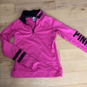 Pink Victoria’s Secret Zip up
